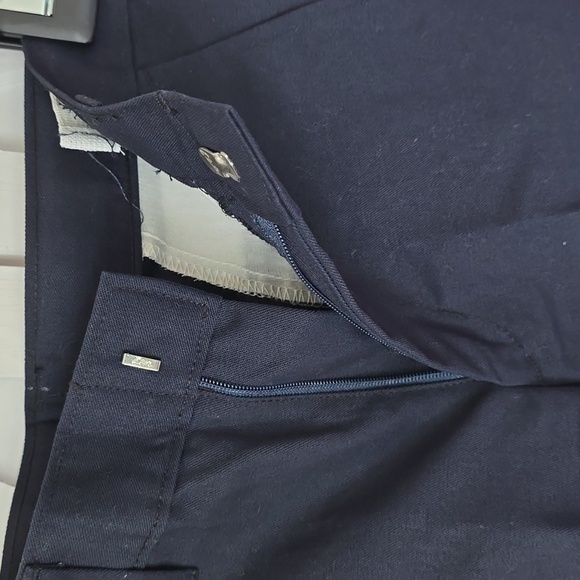 Schools Apparel - Boys Dark Navy Pants and V-Neck Sleeveless Sweater Vest (SET) - Picture 5 of 13